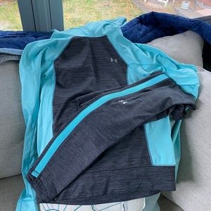 Under Armour pants and top